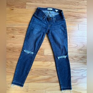 Madewell Maternity Dark Blue Skinny Jeans